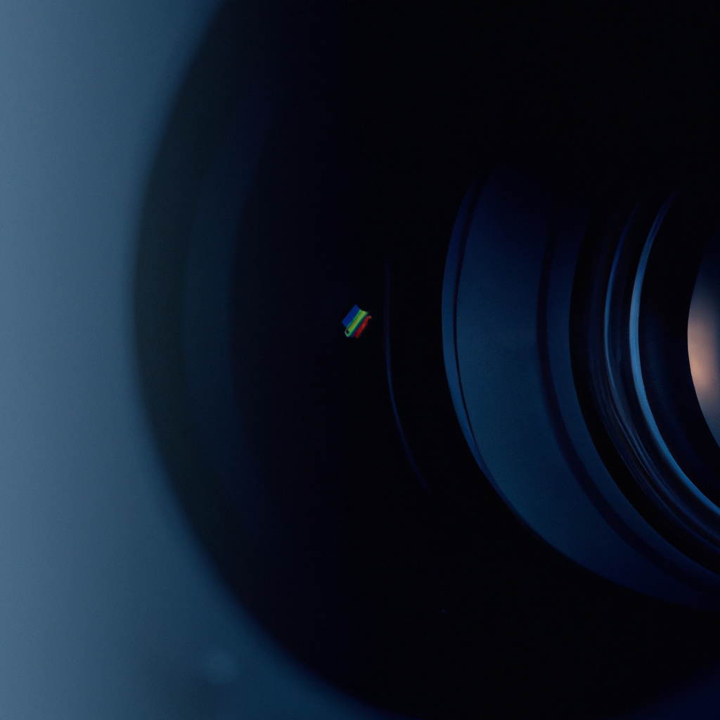 Abstracte lensreflexie met hoge contrast textuur als artistieke achtergrond